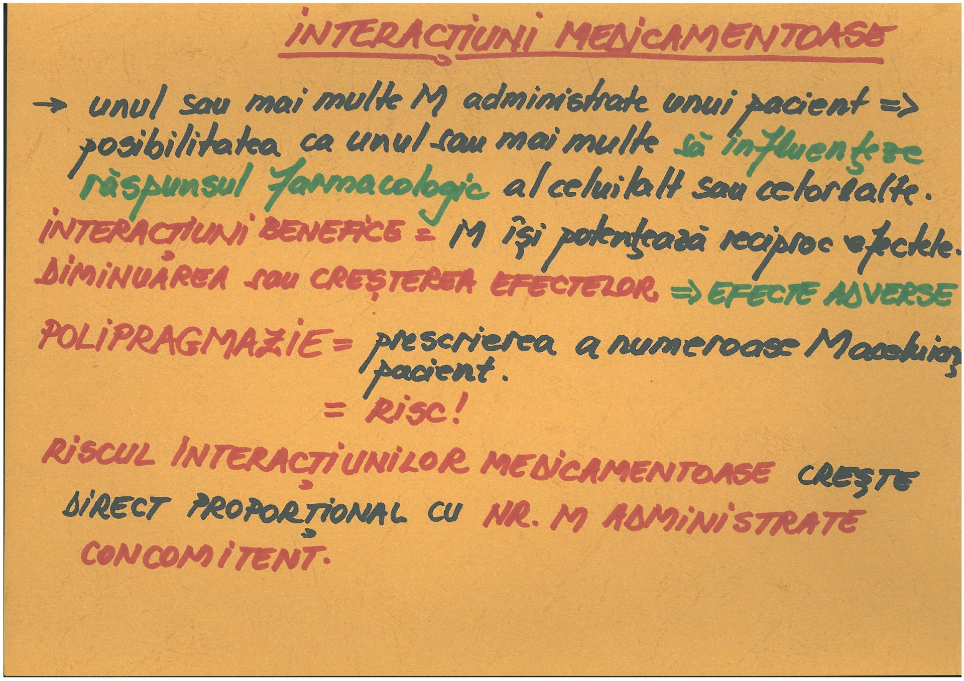 Interactiuni medicamentoase